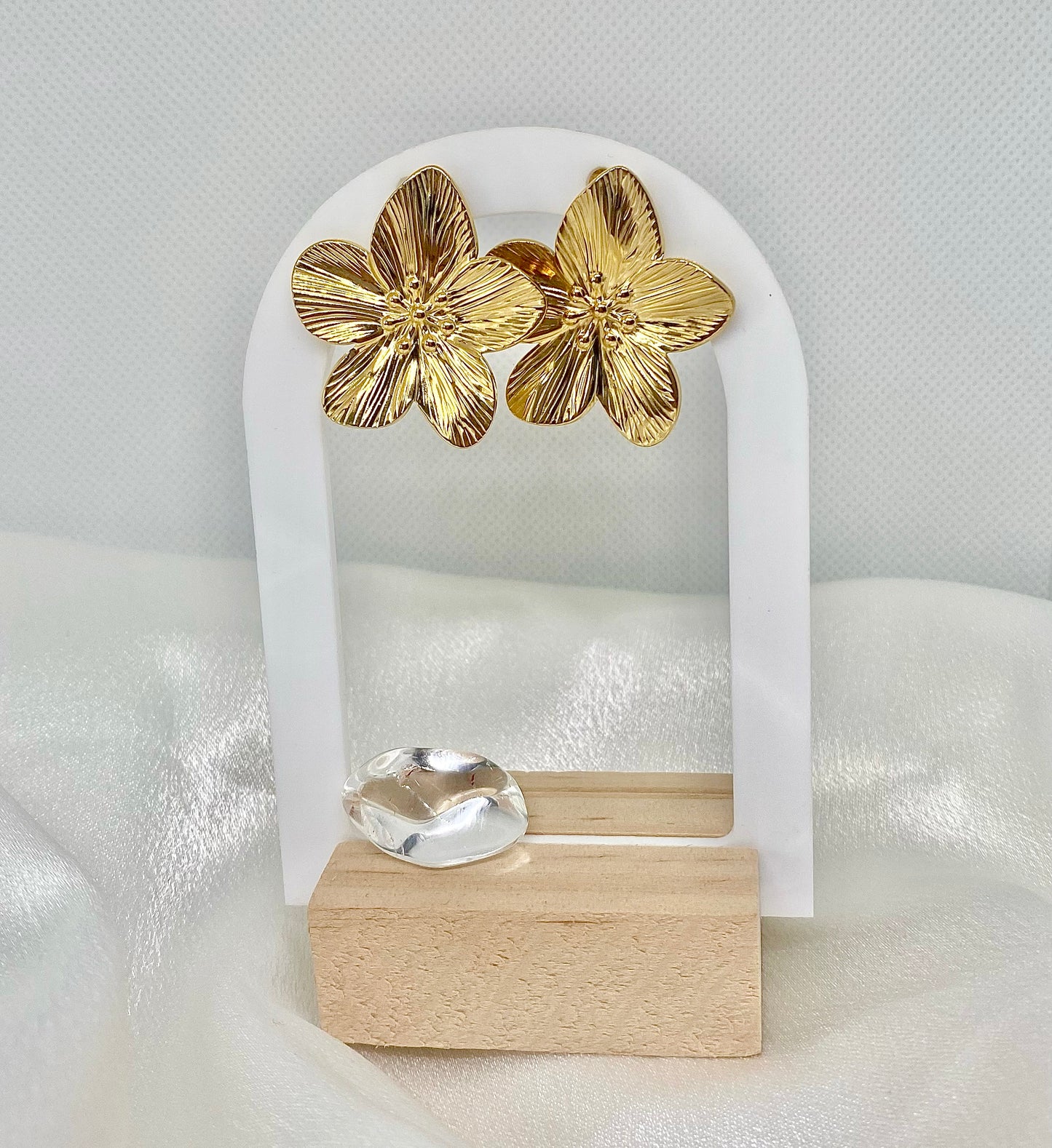 Boucle d’oreille Fleur