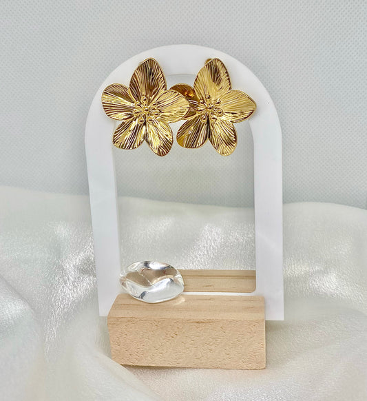Boucle d’oreille Fleur