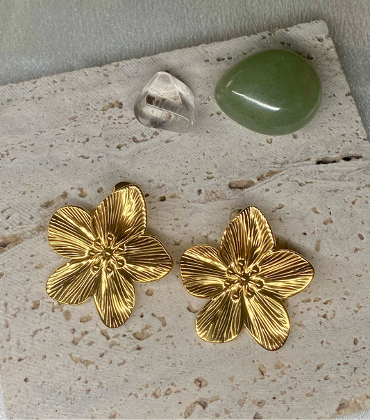 Boucle d’oreille Fleur